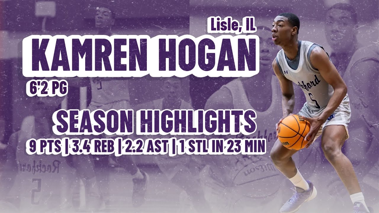 Kamren Hogan 6’2 PG - Freshman Season Highlights Rockford University
