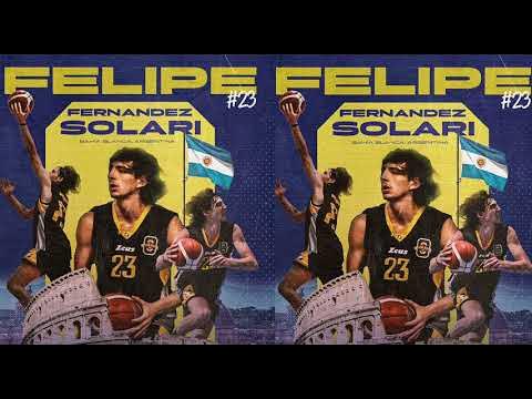 Felipe Fernandez Solari 6’2 PG/SG Highlights