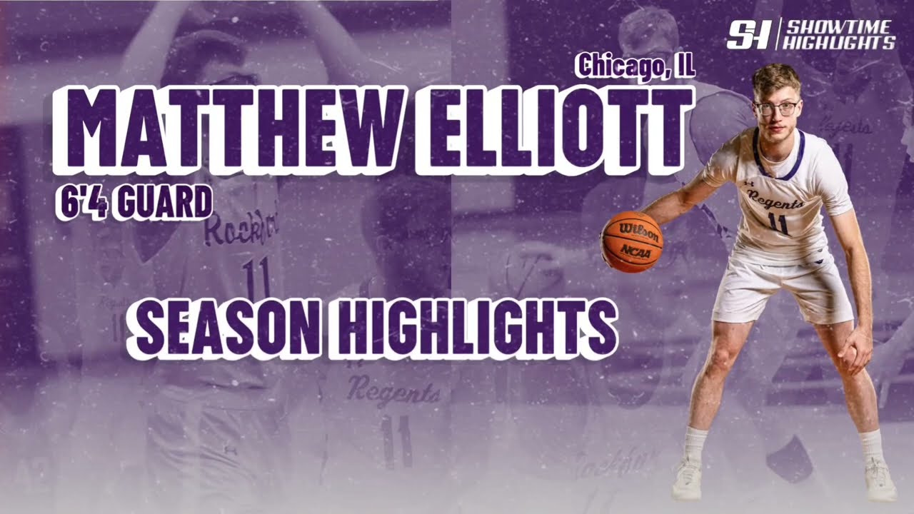 Matthew Elliott 6’4 Guard Rockford University Highlights