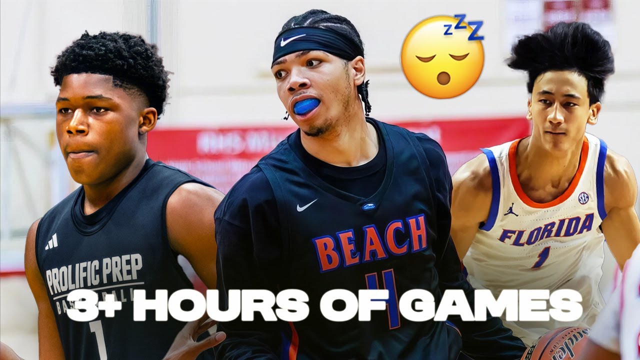 3 hours of the BEST basketball games to fall asleep to!