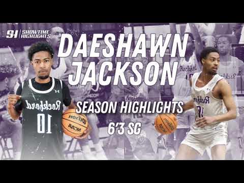 6’3 G Daeshawn Jackson Junior Season Highlights Rockford University