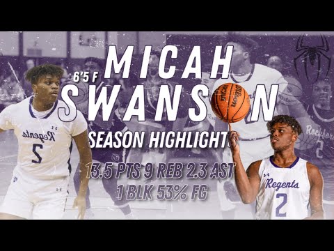 Micah Swanson 6’5 F Season Highlights