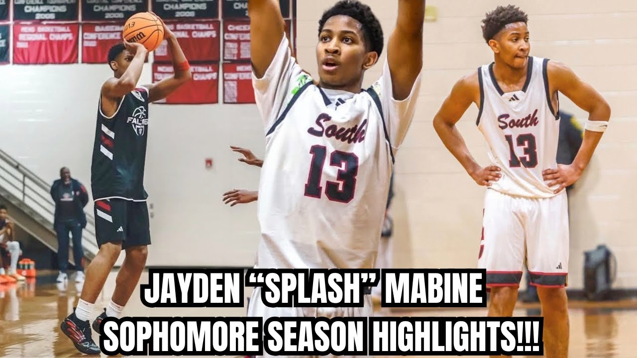 Jayden "Splash" Mabine Sophomore Season Highlights!!!