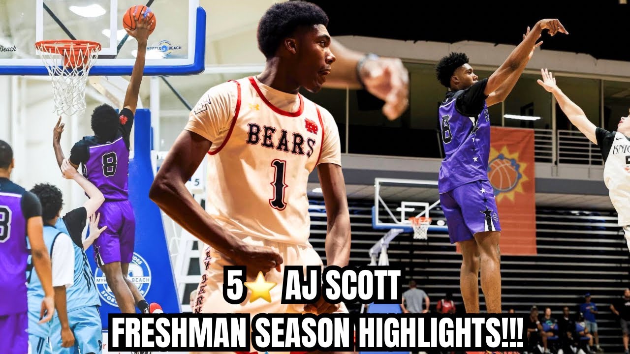 5⭐️ ANTWAN “AJ” SCOTT JR FRESHMAN SEASON HIGHLIGHTS!!!