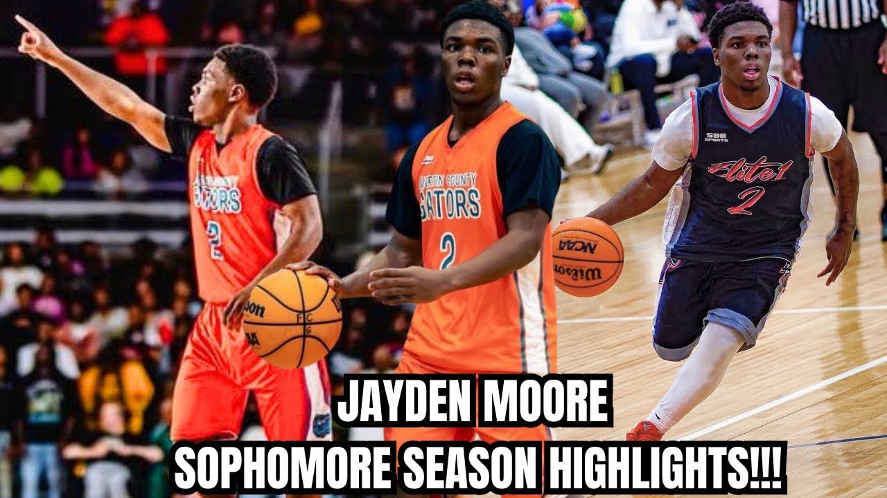 JAYDEN MOORE SOPHOMORE SEASON HIGHLIGHTS!!!