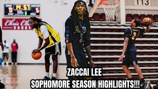 Class of 2028 ZACCA’I LEE is tough!! SOPHOMORE SEASON HIGHLIGHTS