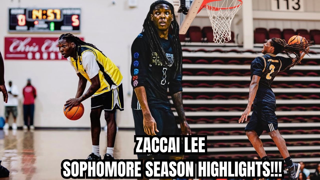 Class of 2028 ZACCA’I LEE is tough!! SOPHOMORE SEASON HIGHLIGHTS