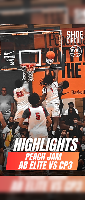 High-Level Action at Peach Jam: CP3 vs AB Elite Battle on the EYBL Stage
