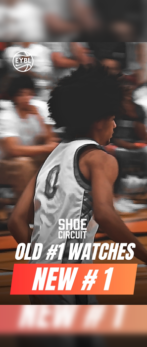 2026 #1 Tyran Stokes pulls up to Peach Jam to wach the new #1 Beckham Black