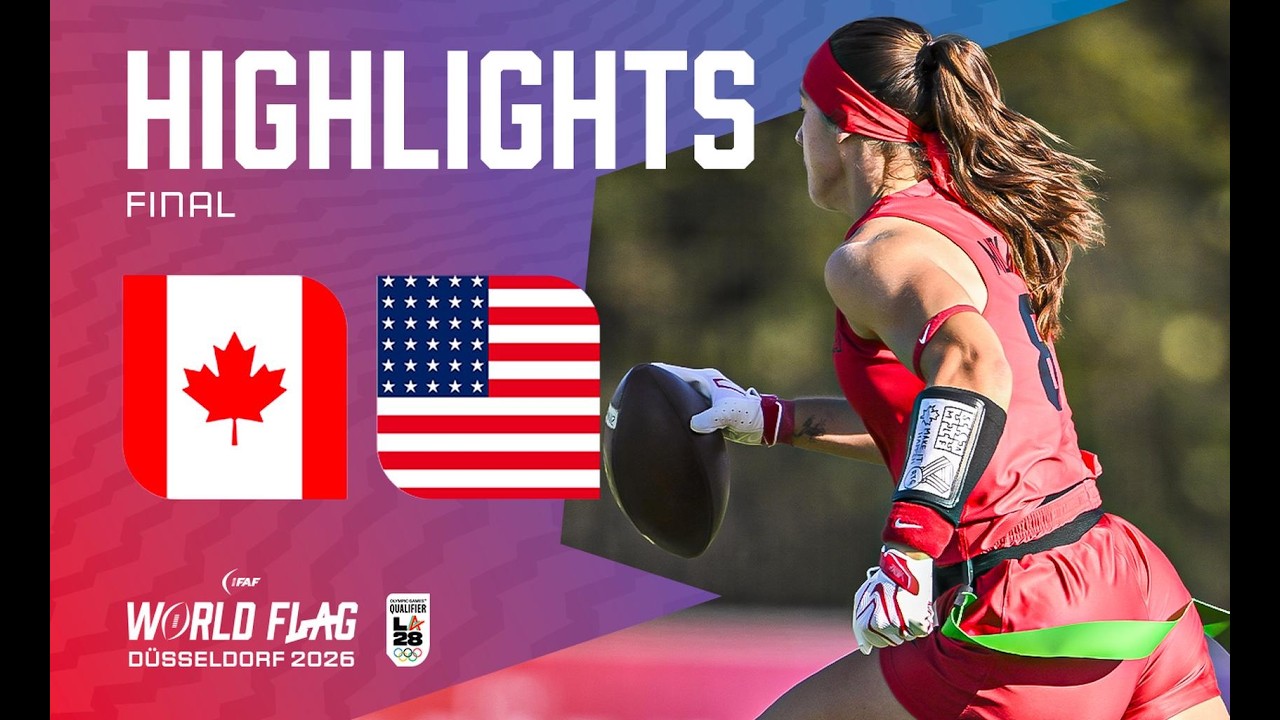Canada vs USA | Women’s Gold Medal Match Highlights | IFAF World Flag 2026