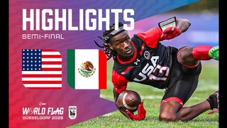 USA vs Mexico | Men’s Semi-final Highlights | IFAF World Flag 2026
