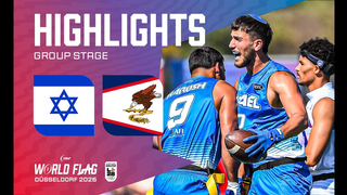 Israel vs American Samoa | Men’s Group A Highlights | IFAF World Flag 2026
