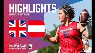 Great Britain vs Austria | Women’s Group C Highlights | IFAF World Flag 2026