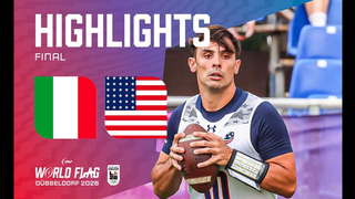 HIGHLIGHTS: Italy v USA | Men | Gold medal match | IFAF World Flag 2026