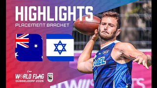 HIGHLIGHTS: Australia v Israel | Men | 11th place game | IFAF World Flag 2026