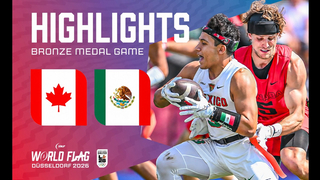 HIGHLIGHTS: Canada v Mexico | Men | Bronze medal match | IFAF World Flag 2026