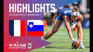 HIGHLIGHTS: France v Slovenia | Women | 13th place game | IFAF World Flag 2026