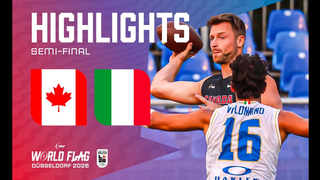 HIGHLIGHTS: Canada v Italy | Men | Semi-final | IFAF World Flag 2026
