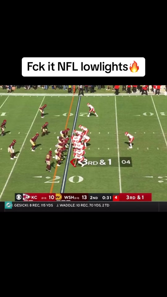 NFL Lowlights #fyp #foryou #NFL #football