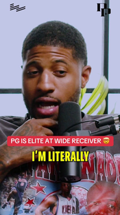 Would Paul George be an elite receiver in the NFL?! #bball #football