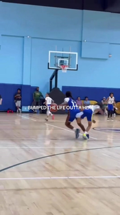 Poor girl gotta rethink her life after this #bball #ballislife