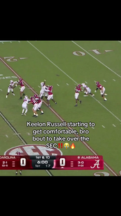 #keelonrussell #alabama #collegefootball #sportsflock