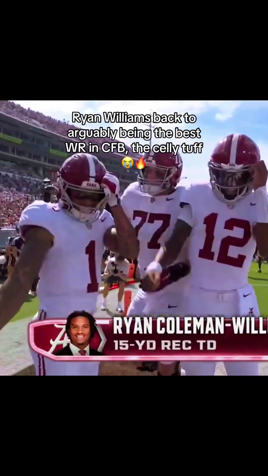 #ryanwilliams #alabamafb #collegefootball #sportsflock