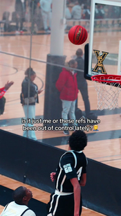 Refs have been acting bad lately… #fyp #8thgrade #ref