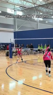 Came almost fully under the net where I was hitting and he didn’t cal...