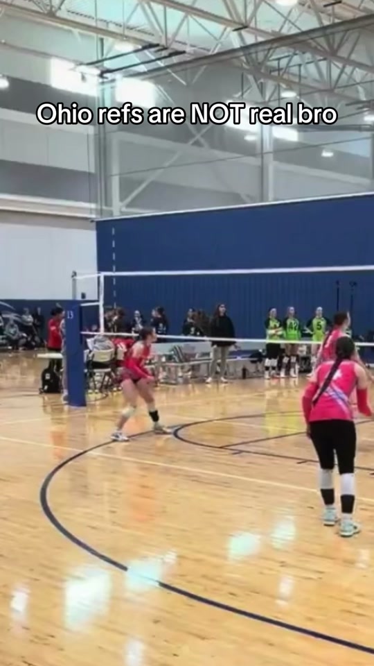 Came almost fully under the net where I was hitting and he didn’t cal...