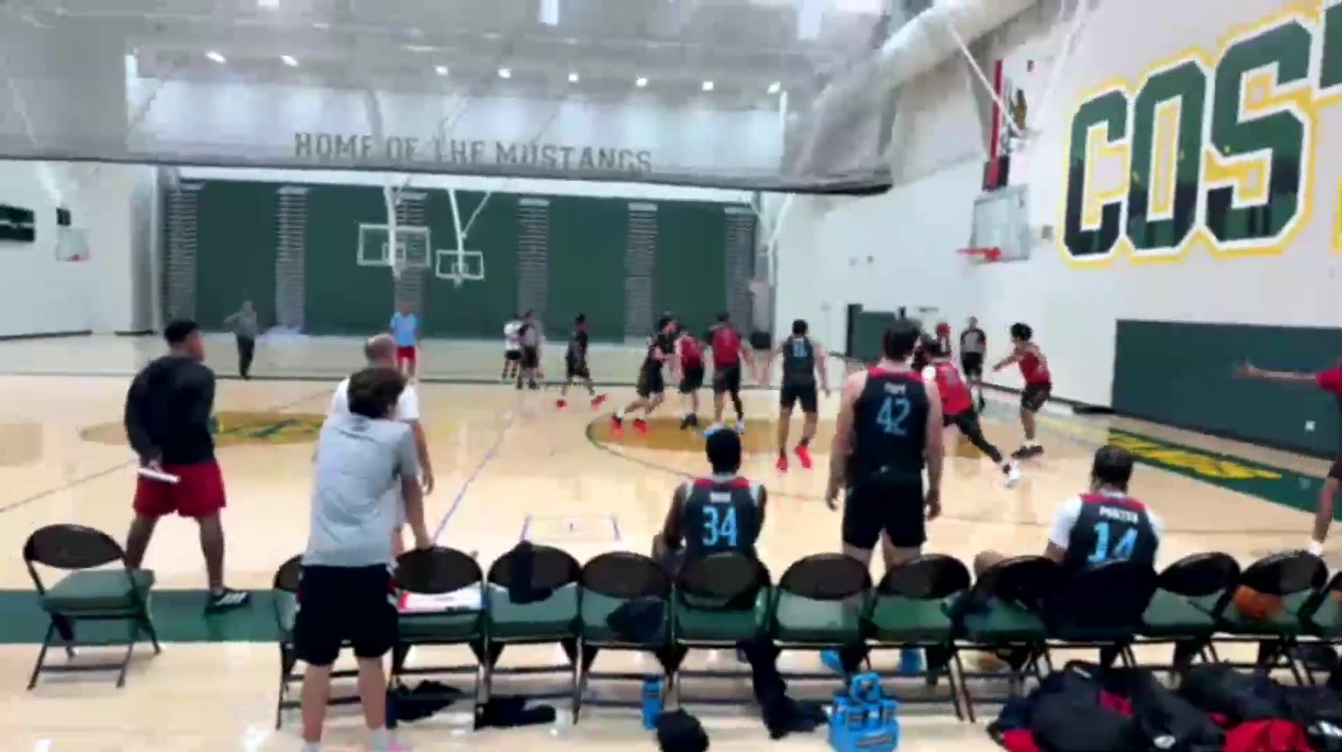 LMU scrimmage