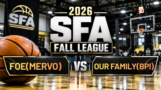 FOE(Mervo) vs Our Family(BPI) Game- 2026 SFA Fall League Week 2