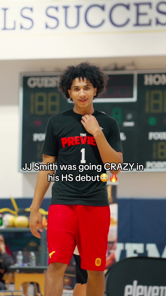 JJ Smith put on a show in his high school basketball debut #jjsmith ...