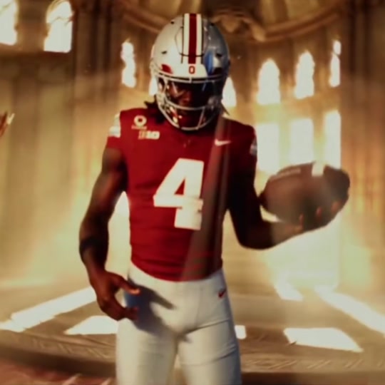 JJ really the best to ever do it #jeremiahsmith #ohiostate #cfb #fo...