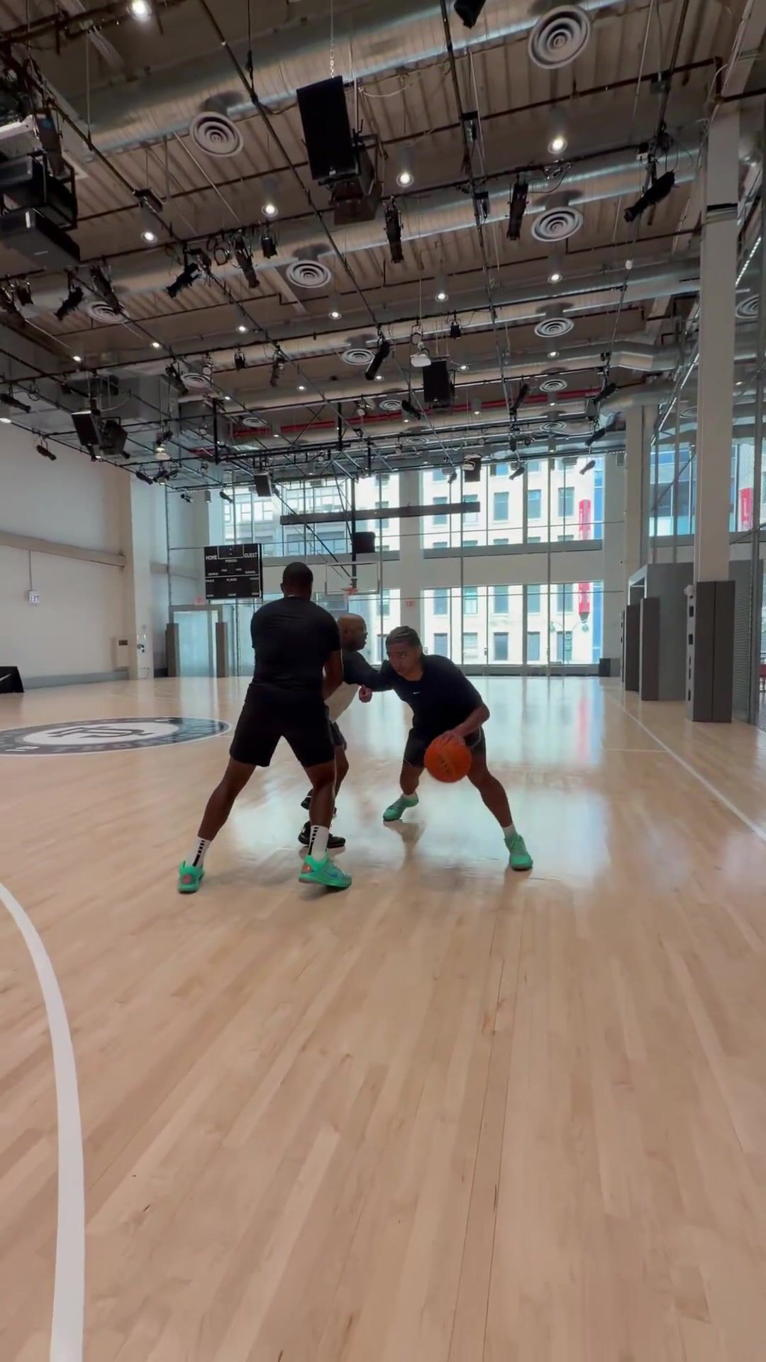 Beckham Black workout with Lethal Shooter