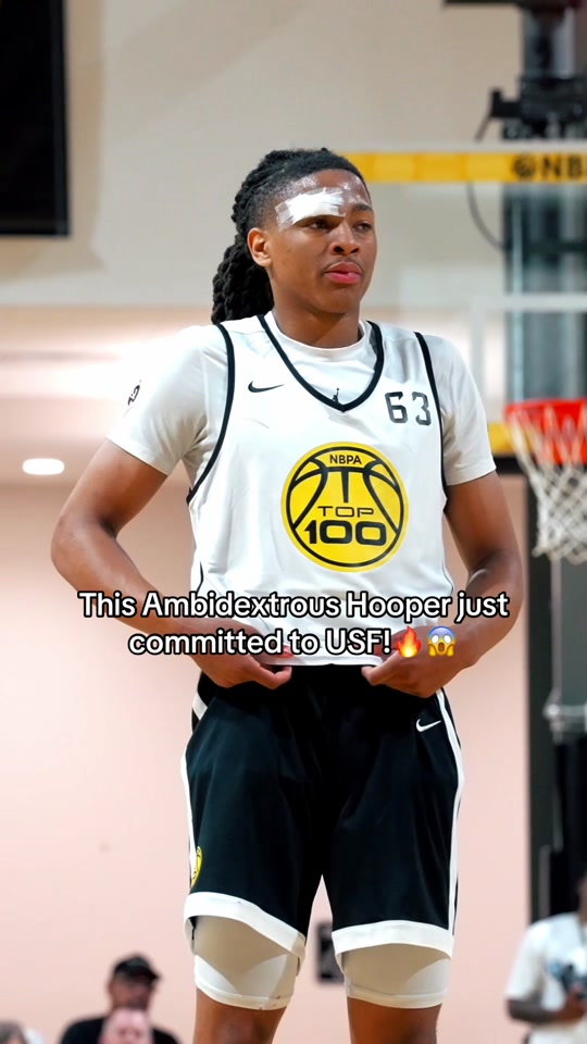 4 King Kendrick just committed to USF #fyp #aau #madehoops #baske...