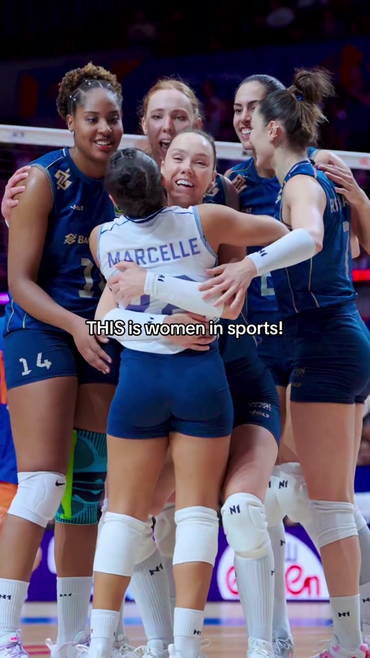 That’s all we need to say #volleyball #volleyballworld #brazil #vnl