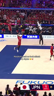 Ice cold Ran Takahashi #volleyball #volleyballworld #japan #spike #...