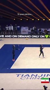 Not your typical 15 year old ‍ #Volleyball #AVCContinental #volley...