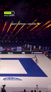 Both defenses went insane 🇯🇵🇰🇷 #volleyball #volleyballworld #rally #...