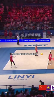Nishida is ready for take-off ‍ #volleyball #volleyballworld #ja...