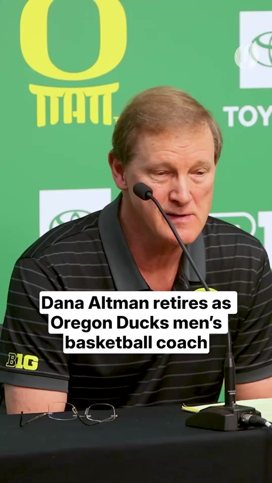 The winningest coach in Oregon men’s basketball history Dana Altman is calling it quits