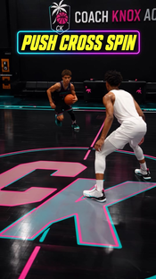 The first move gets the defender moving. The second one gets you by t...