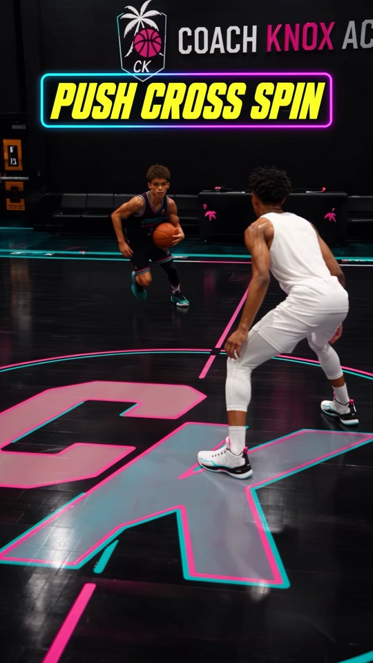 The first move gets the defender moving. The second one gets you by t...