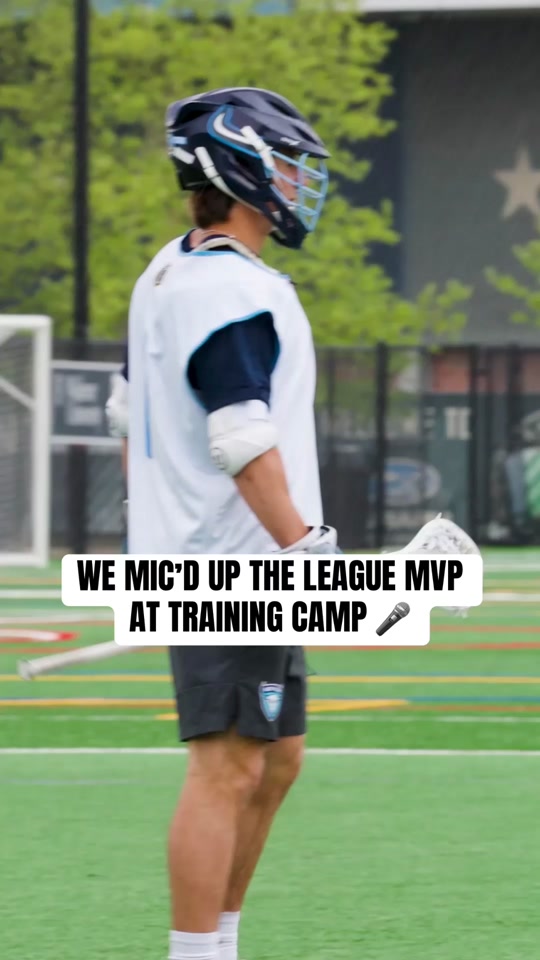 Connor Shellenberger on the mic @Premier Lacrosse League #mvp #mi...