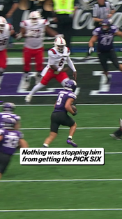 First the interception then the fight through the contact for the sco...