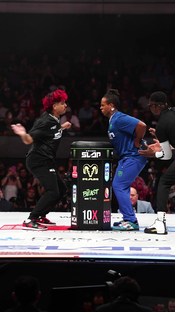 NO LOVE @emanuel.nolove moved up a weight class for #PowerSlap24 an...