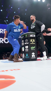 NIGHT NIGHT Darius The Destroyer with the INSANE KO at #PowerSlap24...