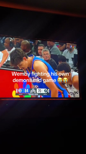 LOL me too Wemby #spurs #NBA #sports #wemby