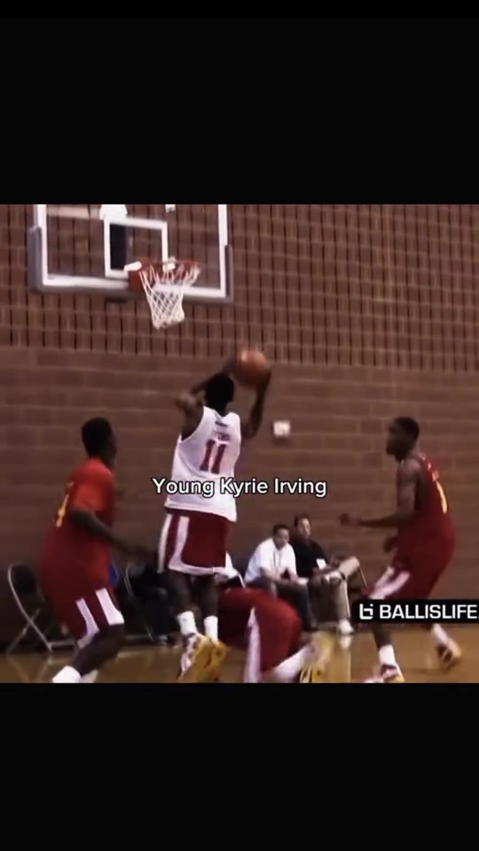 Unlocked ultra instinct at high school (@Ballislife @Kyrie Center) ...
